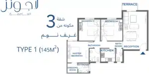 مساحات كمبوند لاجونز العاصمة الإدارية الجديدة