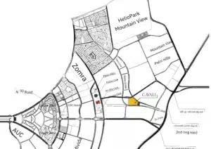 Cavali Residence New Cairo كمبوند كفالي ريزيدنس التجمع الخامس 2 Cavali Residence New Cairo location