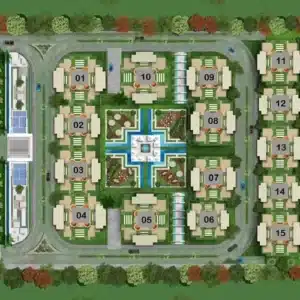 كمبوند رواق ريزيدنس التجمع الخامس Rewaq Residence New Cairo 3 Rewaq Residence New Cairo master plan
