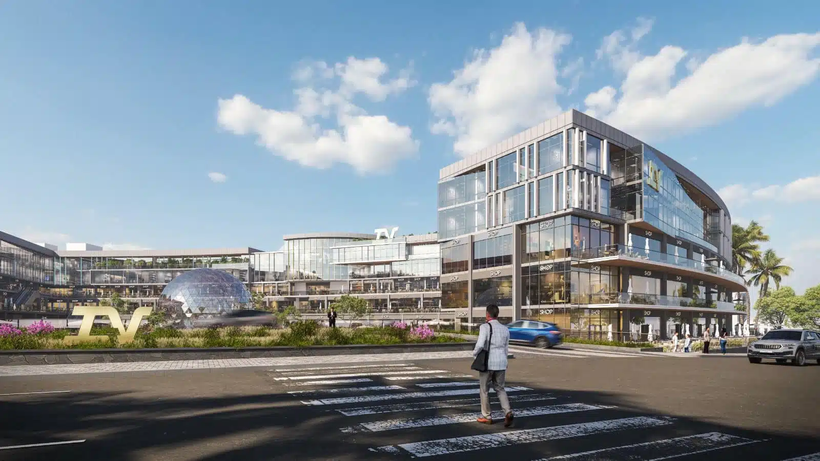 IV Business Park New Cairo مول اي في بيزنس بارك القاهرة الجديدة