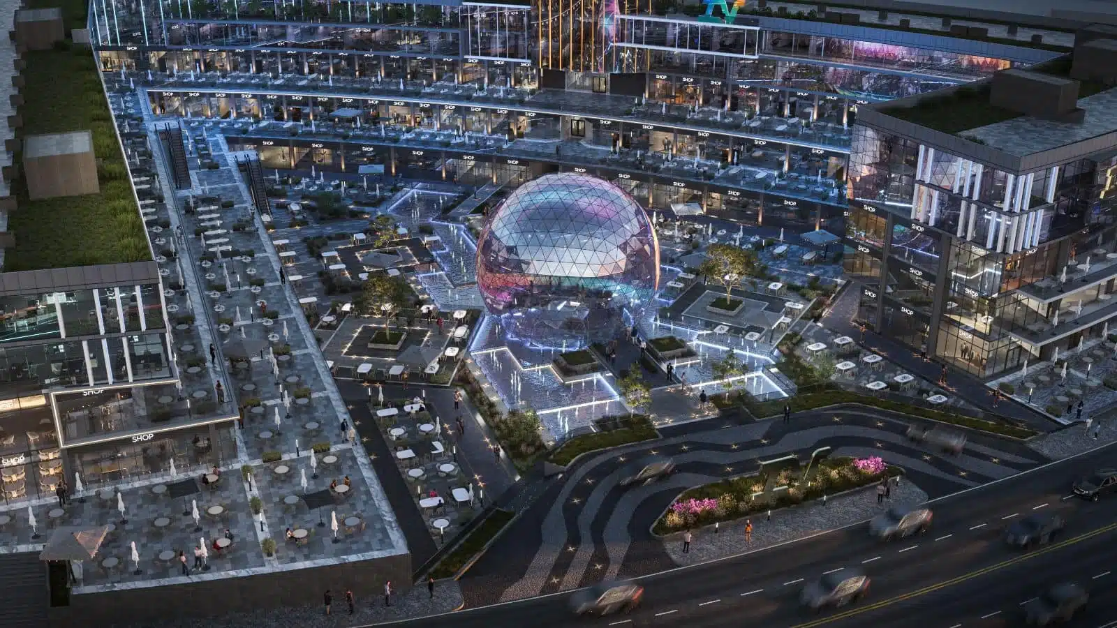 IV Business Park New Cairo مول اي في بيزنس بارك القاهرة الجديدة