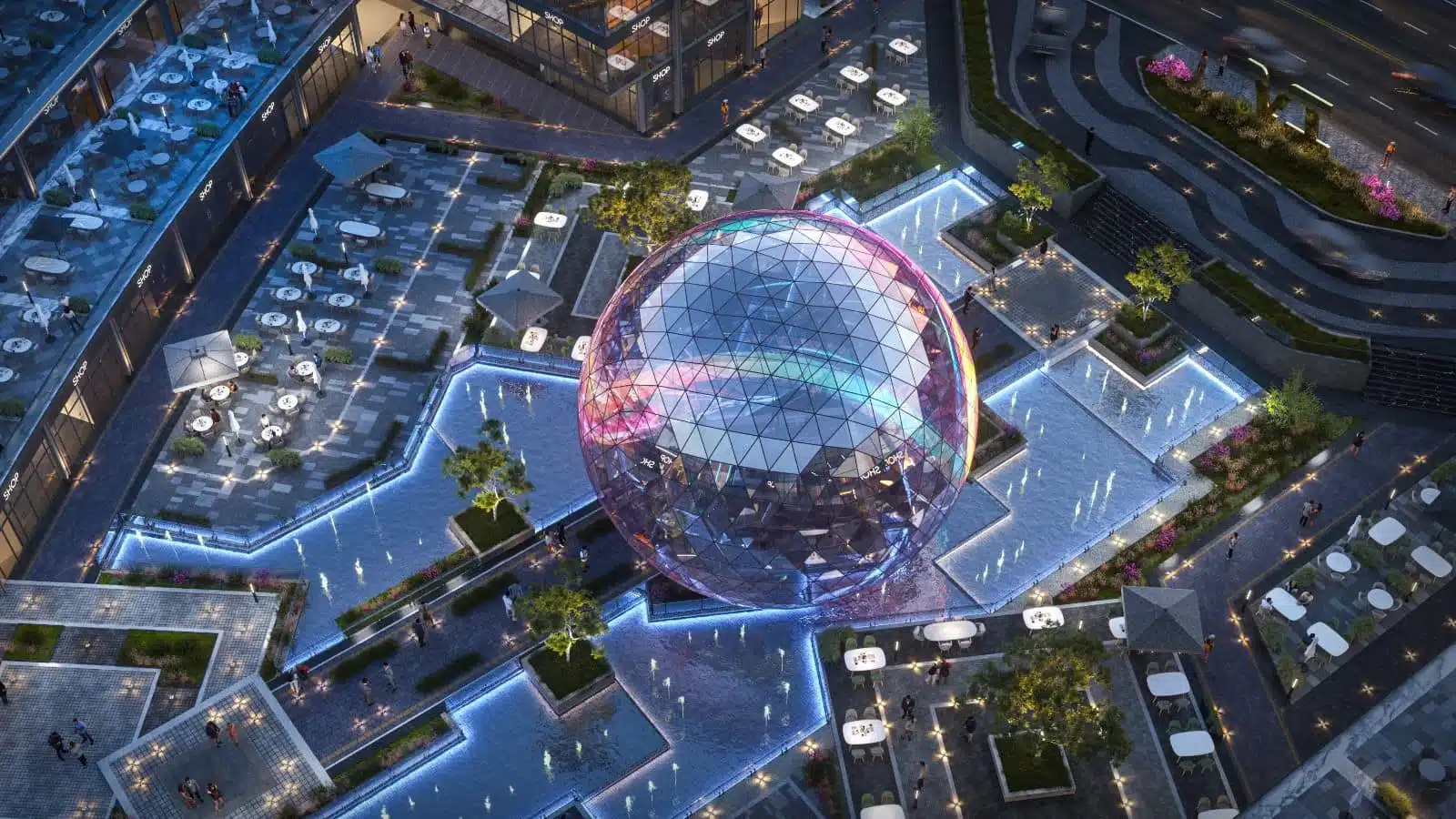 IV Business Park New Cairo مول اي في بيزنس بارك القاهرة الجديدة