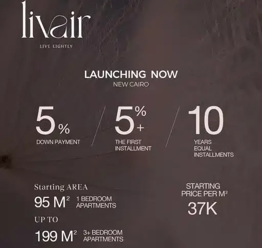 Livair New Cairo كمبوند ليفير القاهرة الجديدة