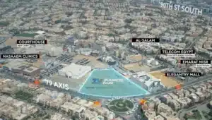 IV Business Park New Cairo Location