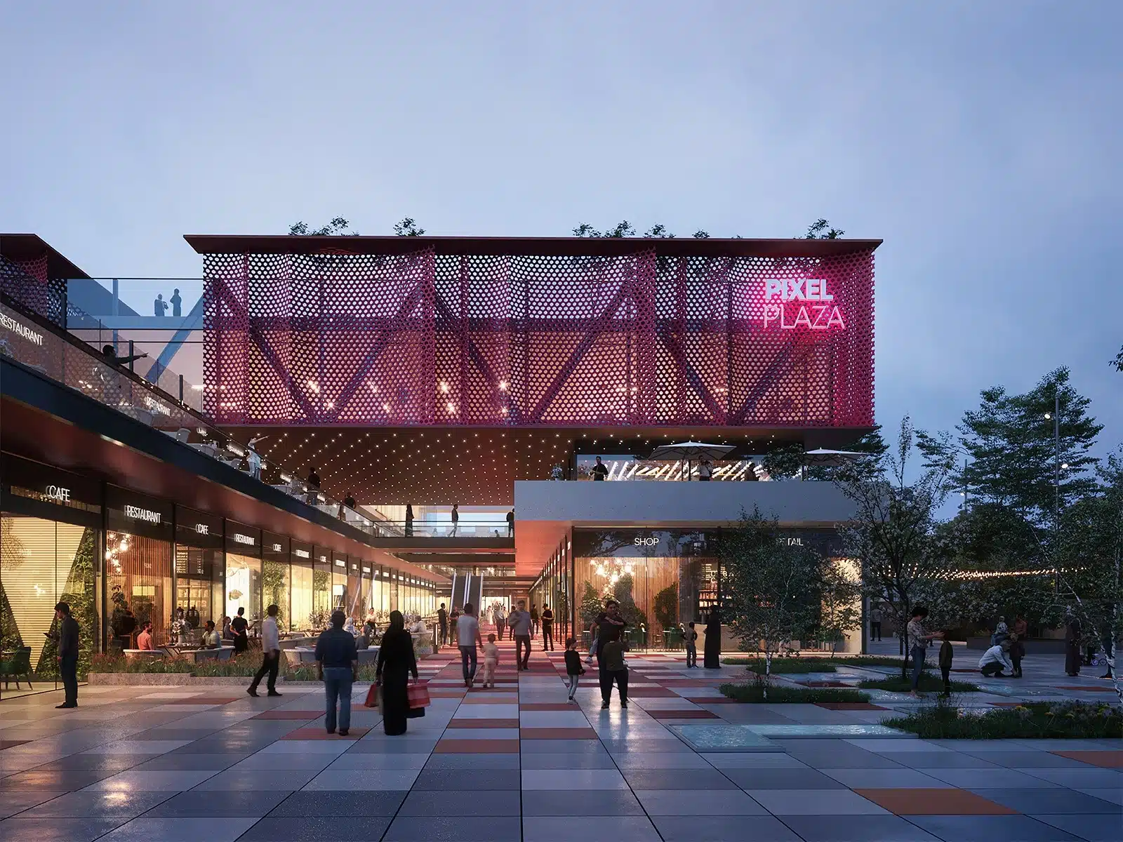 Pixel Plaza Mall New Zayed مول بيكسل بلازا زايد الجديدة