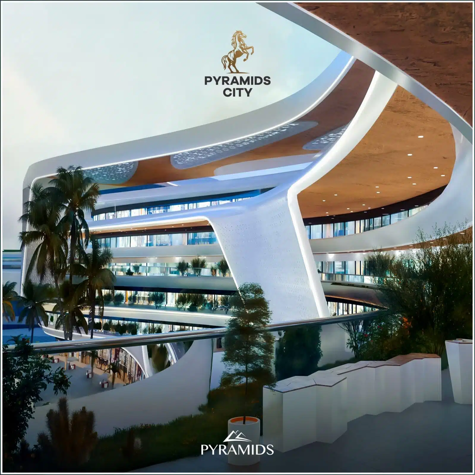 Pyramids City New Capital مول بيراميدز سيتي  العاصمة الادارية الجديدة