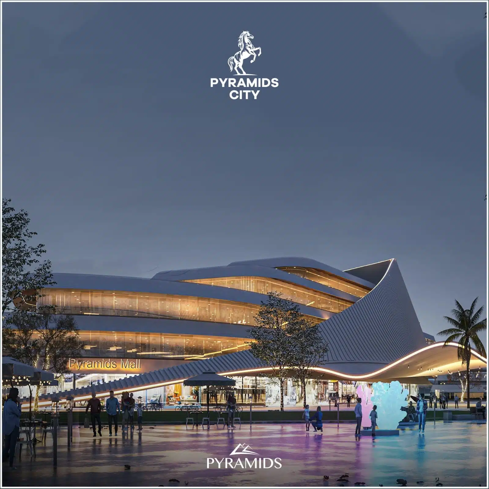 Pyramids City New Capital مول بيراميدز سيتي  العاصمة الادارية الجديدة