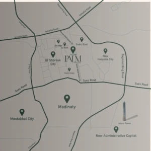 Palm Capital El Shorouk كمبوند بالم كابيتال الشروق 2 Palm Capital El Shorouk