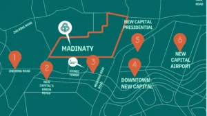 Monark Mostakbal City Location