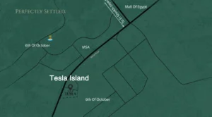 Tesla Island 6 October Location