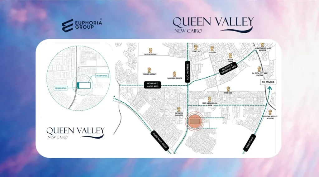 Queen Valley Location