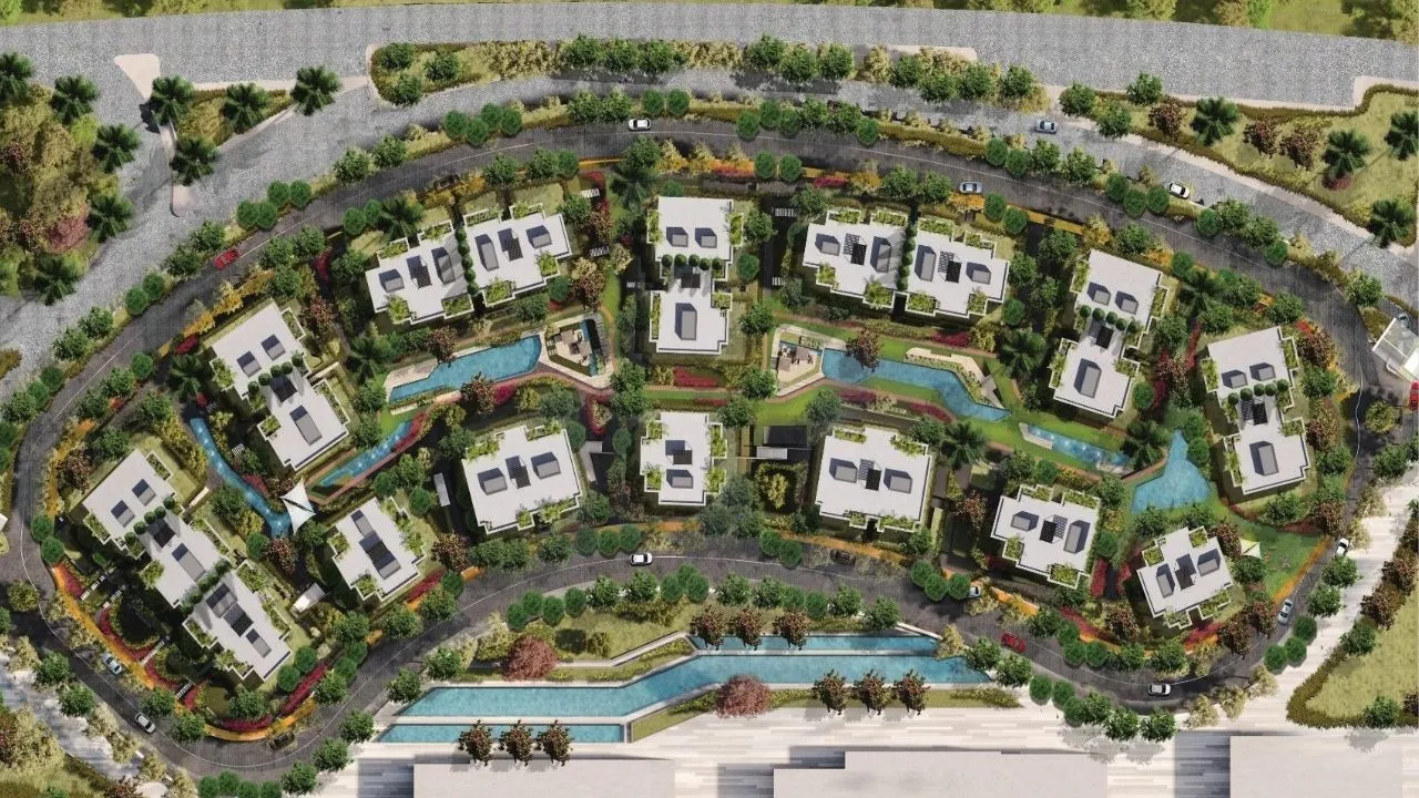 كمبوند يو نوراي التجمع الخامس U-Nurai New Cairo 4 ماستر بلان كمبوند يو نوراي التجمع الخامس